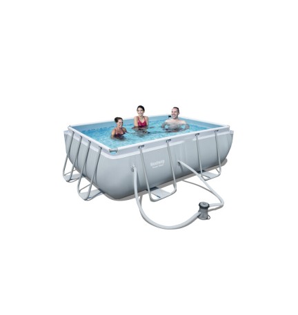 PISCINA POWER STEEL C/TELAIO E ACCES 282X196X84 56629