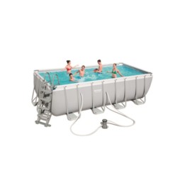 PISCINA POWER STEEL C/TELAIO E ACCES 488X244X122 56670