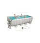 PISCINA POWER STEEL C/TELAIO E ACCES 488X244X122 56670