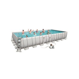 PISCINA POWER STEEL C/TELAIO E ACCES 956X488X132 56623