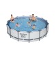 PISCINA STEEL PRO MAX C/TELAIO E ACCES D 457X107 56488