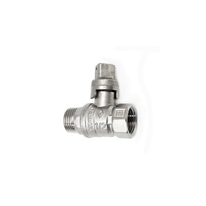 VALVOLA A SFERA MASCHIO/FEMMINA QUADRO PIOMBABILE 1/2" DN 15 PN 40