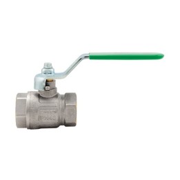 VALVOLA A SFERA IDEAL DVGW FF CON LEVA PIATTA PASSAGGIO TOTALE 1" (DN 25) 40 bar / 580 psi