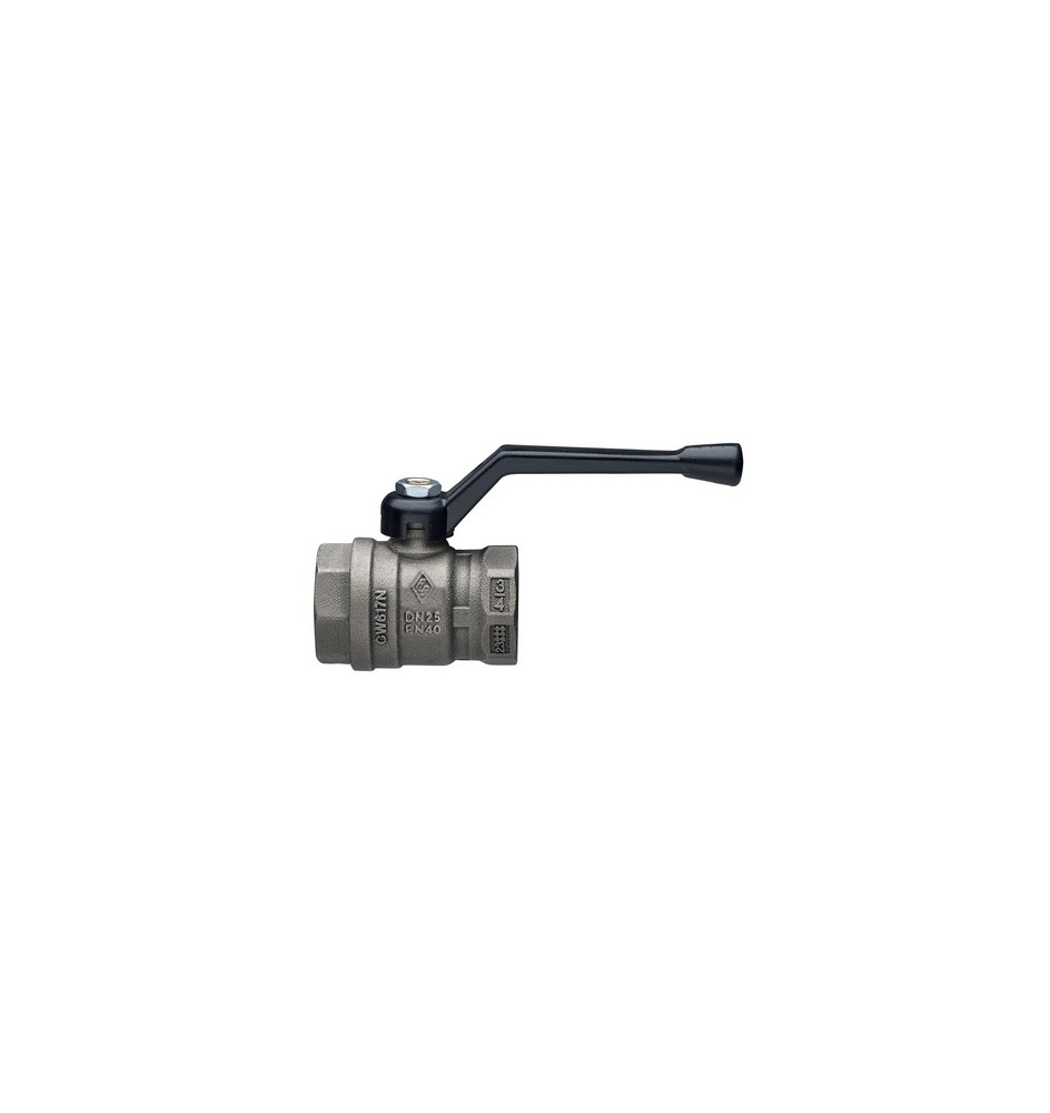 VALVOLA A SFERA A PASSAGGIO TOTALE FF CON LEVA JUNIOR-SFER 1/2" DN 15 PN 40