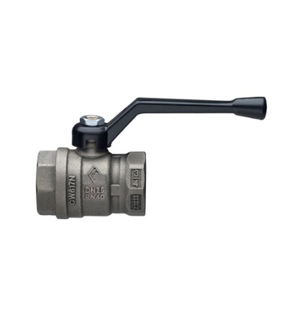 VALVOLA A SFERA A PASSAGGIO TOTALE FF CON LEVA JUNIOR-SFER 3/4" DN 20 PN 40