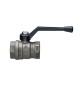VALVOLA A SFERA A PASSAGGIO TOTALE FF CON LEVA JUNIOR-SFER 3/4" DN 20 PN 40