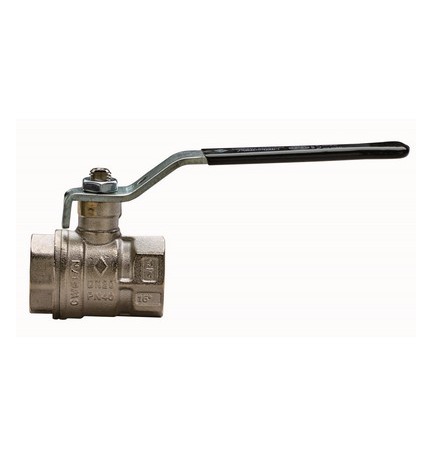 VALVOLA A SFERA A PASSAGGIO TOTALE FILETTATURA FF 1"1/2 DN 40 PN 40