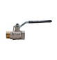 VALVOLA A SFERA A PASSAGGIO TOTALE MF LEVA ACCIAIO 1"1/4 DN 32 PN 40