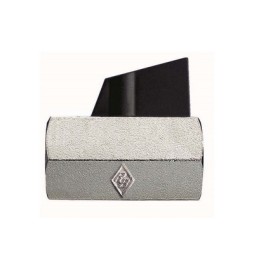 VALVOLA A SFERA FILETTATURA FF SABBIATA E CROMATA CON MANIGLIA 3/8" DN 10 PN 10