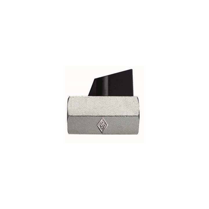 VALVOLA A SFERA FILETTATURA FF SABBIATA E CROMATA CON MANIGLIA 1/2" DN 15 PN 10