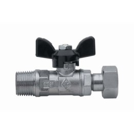 VALVOLA A SFERA FILETTATURA MASCHIO CON GIRELLO 1/2" x 1/2" PN 30