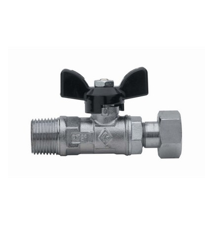VALVOLA A SFERA FILETTATURA MASCHIO CON GIRELLO 1/2" x 1/2" PN 30