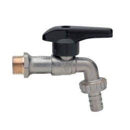 VALVOLA A SFERA PER EROGAZIONE CON PORTAGOMMA E LEVA IN ALLUMINIO 3/8" DN 10 PN 30