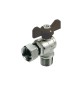 VALVOLA A SFERA A SQUADRA MASCHIO GIRELLO FEMMINA 1/2" X 3/4" DN 15 PN 30