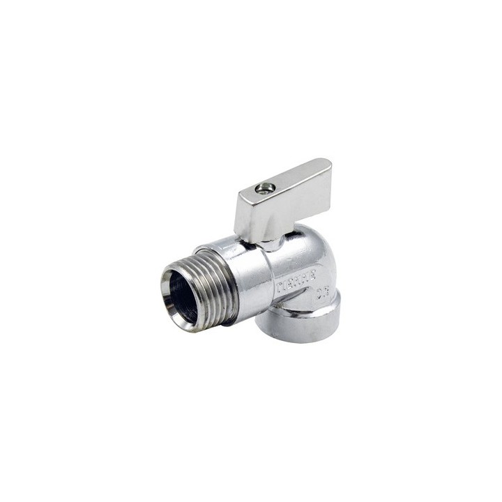 MINIVALVOLA SFERA CURVA MF CON LEVA 1/2" DN PN