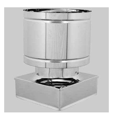 FUMAIOLO ANTIVENTO QUADRO - 220x220 mm