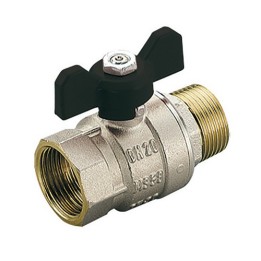 VALVOLA A SFERA MF SCIROCCO PASSAGGIO TOTALE CON FARFALLA 1/2" DN 15 PN 50