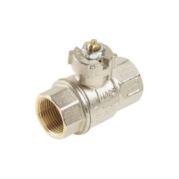 VALVOLA A SFERA PASSAGGIO TOTALE URAGANO FF PIOMBABILE 1/2" DN 15 PN 64