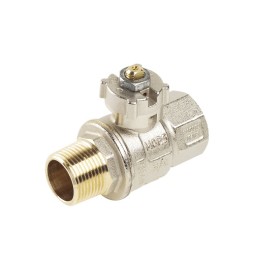 VALVOLA A SFERA PASSAGGIO TOTALE URAGANO MF PIOMBABILE 1/2" DN 15 PN 64