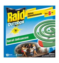 ANTIZANZARE RAID ZAMPIRONE 10 PZ