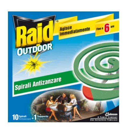 ANTIZANZARE RAID ZAMPIRONE 10 PZ