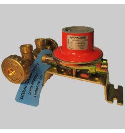 MINICENTRALINA 2 ATTACCHI CON REGOLATORE - Kg 4 con regolatore
