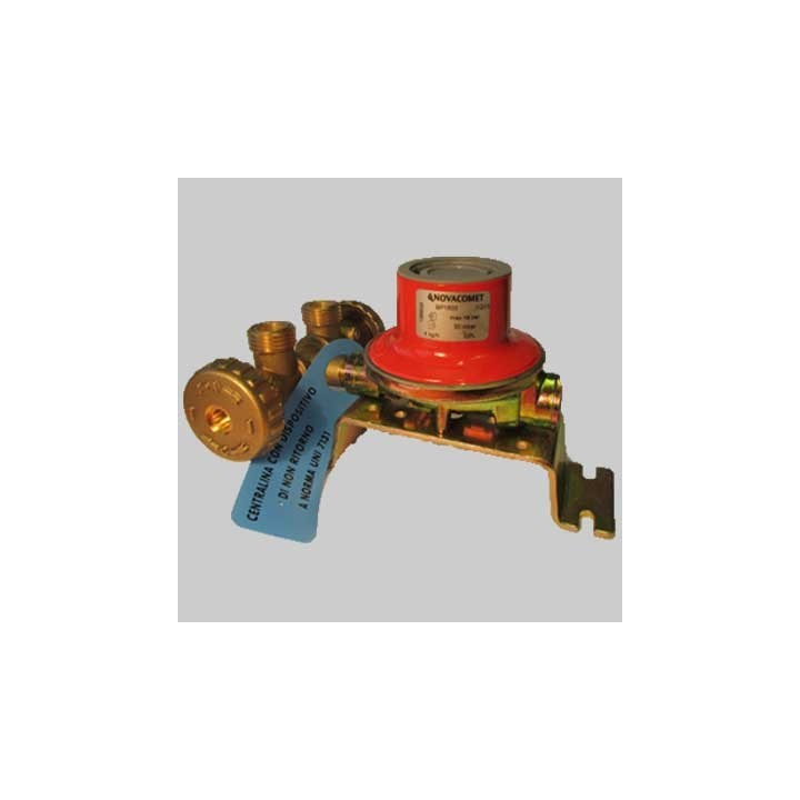 MINICENTRALINA 2 ATTACCHI CON REGOLATORE - Kg 10 con regolatore BP 2205