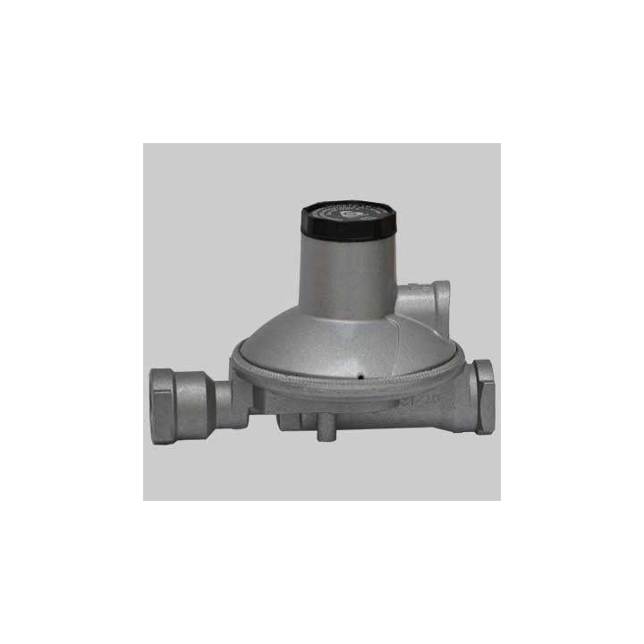 REGOLATORE GAS BASSA PRESSIONE A NORMA - 10 Kg 1/2 x 1/2