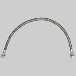 MANICHETTA FLESSIBILE INOX PER ACCOPPIAMENTO - cm 100
