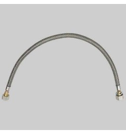 MANICHETTA FLESSIBILE INOX PER ACCOPPIAMENTO - cm 100