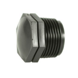 RACCORDO POLIPROP TAPPO MASCHIO 1*