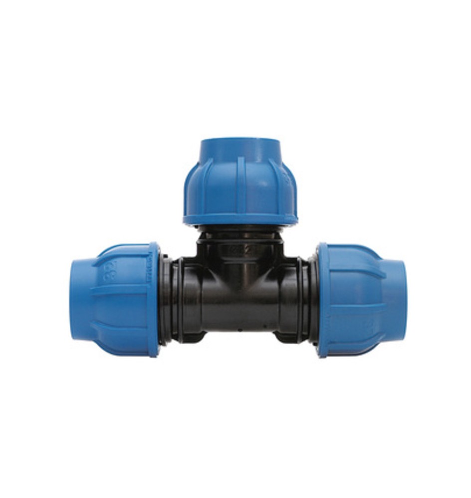 RACCORDO POLIPROP TEE 90 25X25X25 MM*