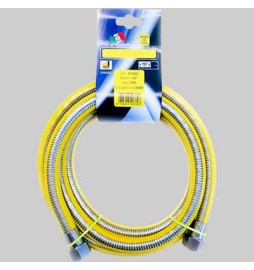 TUBO GAS METALLICO RIVESTITO FF - cm 200