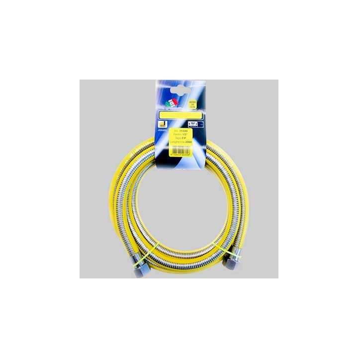 TUBO GAS METALLICO RIVESTITO FF - cm 200