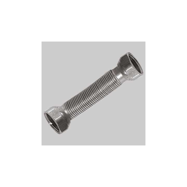 FLESSIBILE INOX PER ACQUA FF - 1/2 130-220 mm