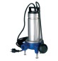 ELETTROPOMPA SOMMERSA PER ACQUE CARICHE CON TRITURATORE Kw 1.1 Hp 1.5