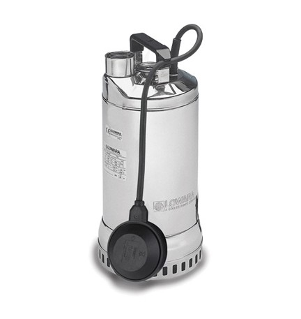 ELETTROPOMPA SOMMERSA PER ACQUE CHIARE O POCO SPORCHE Kw 0.75 - Hp 1.1