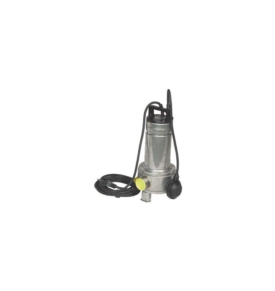 ELETTROPOMPA SOMMERSA PER ACQUE SPORCHE CON VORTEX Kw 0.55 - Hp 0.8 Monofase