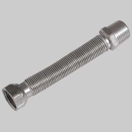 FLESSIBILE INOX PER ACQUA MF - 3/4 300-600 mm