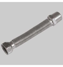 FLESSIBILE INOX PER ACQUA MF - 1" 130- 220 mm