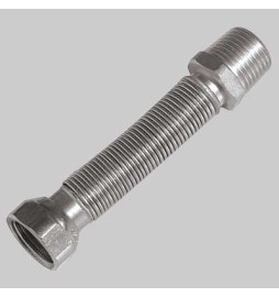 FLESSIBILE INOX PER ACQUA RIDOTTO - MF 1/2 x F 3/4 130÷220 mm