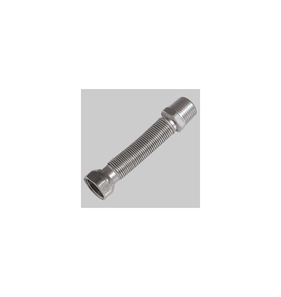 FLESSIBILE INOX PER ACQUA RIDOTTO - MF 1/2 x F 3/4 130÷220 mm
