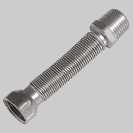 FLESSIBILE INOX PER ACQUA RIDOTTO - MF 1/2 x F 3/4 220÷420 mm