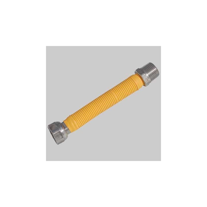 FLESSIBILE INOX RIVESTITO PER GAS MF - 1" 300 - 600 mm