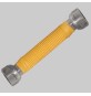 FLESSIBILE INOX RIVESTITO PER GAS FF - 1/2 130-220 mm
