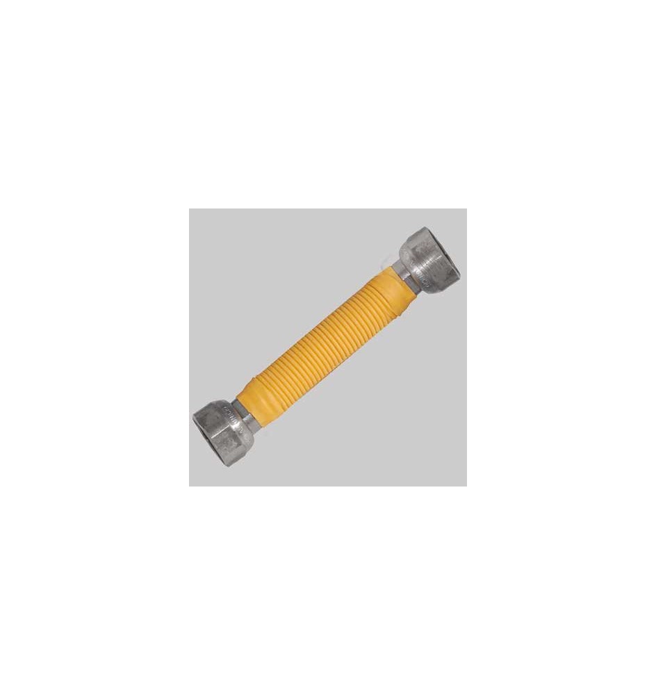 FLESSIBILE INOX RIVESTITO PER GAS FF - 3/4 220-420 mm