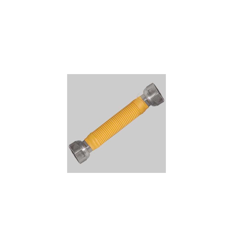FLESSIBILE INOX PER GAS RIDOTTO FF - 1/2x3/4 220x420 mm