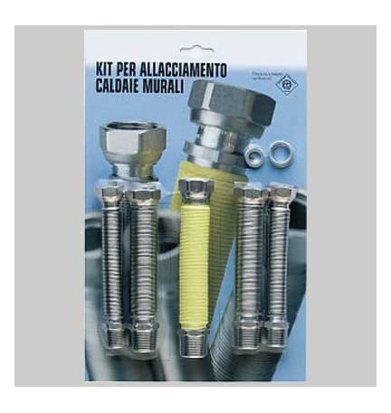 KIT PER ALLACCIAMENTO CALDAIE MURALI - 3/4 MF 150-300