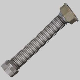 FLESSIBILE INOX PER CONTATORI GAS - F 3/4 X F 1 160 mm