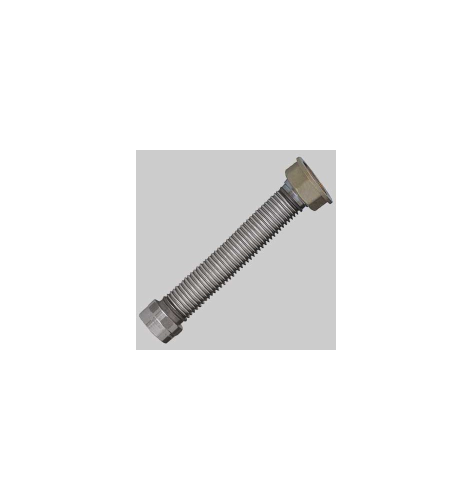 FLESSIBILE INOX PER CONTATORI GAS - F 3/4 X F 1 160 mm